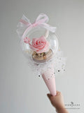 Scentales Fairy Love Wand Soap and Preserved Flower Bouquet (Klang Valley Delivery)