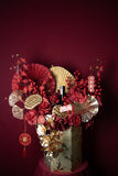 Chinese New Year Hampers & Flowers Set O - 龍韜虎略 (Kuching Delivery)