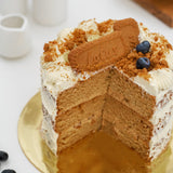 Lotus Biscoff Vegan Cake