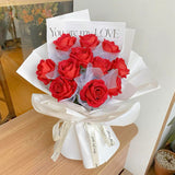 Velvet Rose Bouquet (Artificial Flower) (Penang Delivery Only)