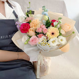QiXi 多巴胺 Dopamine Mix Flower Bouquet (Johor Bahru Delivery Only)