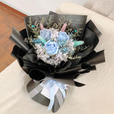 QiXi Jade Artificial Soap Flower Bouquet (Johor Bahru Delivery Only)