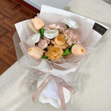 QiXi Mila Artificial Soap Flower Bouquet (Johor Bahru Delivery Only)