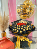 Giant Ferrero Rocher with Cake Penang Delivery  (Penang Delivery only)