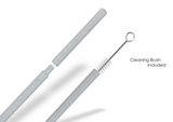 Retractable ECO Straw & Brush Set