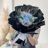 QiXi Jade Artificial Soap Flower Bouquet (Johor Bahru Delivery Only)