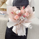 QiXi Angel’s Wings Artificial Soap Flower Bouquet (Johor Bahru Delivery Only)