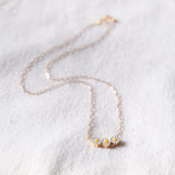 Daisy Dream Gold Necklace Bracelet Set (Nationwide Delivery)