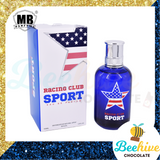 MB Parfums Racing Club Sport Perfume For Men EDP 100ml (West Malaysia Delivery Only)