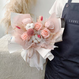 QiXi Angel’s Wings Artificial Soap Flower Bouquet (Johor Bahru Delivery Only)