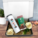 Personalised Thermal Flask Gift Set - Geometry (West Malaysia Delivery Only)