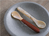Natural Seashell Teaspoon Set