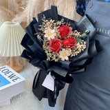QiXi Naomi Artificial Soap Flower Bouquet (Johor Bahru Delivery Only)