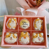 Corgi Dog Macarons Set (Penang Delivery Only)