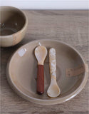 Natural Seashell Teaspoon Set