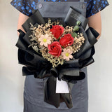 QiXi Naomi Artificial Soap Flower Bouquet (Johor Bahru Delivery Only)