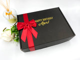 Personalised Thermal Water Bottle, Scented Candle & A5 PU Journal Gift Set | West Malaysia Delivery Only
