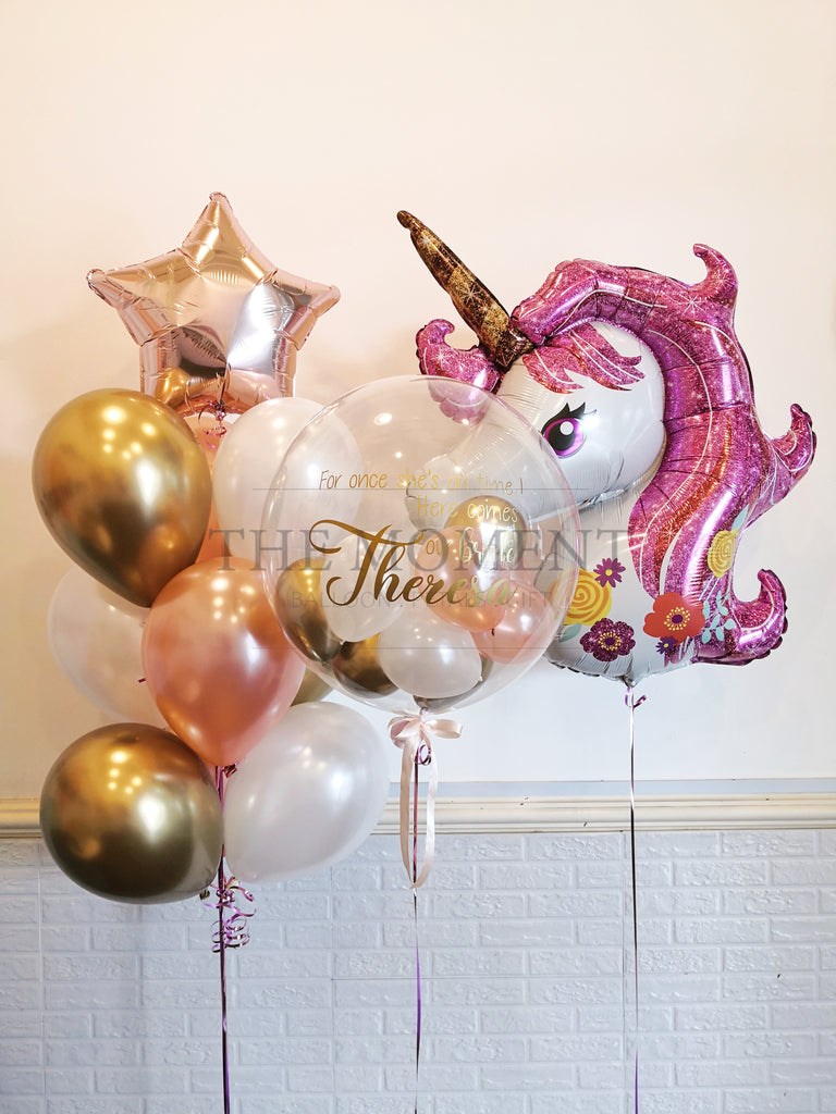 Superb Signature Bubble and Foil Balloon Set (Kuching Delivery Only