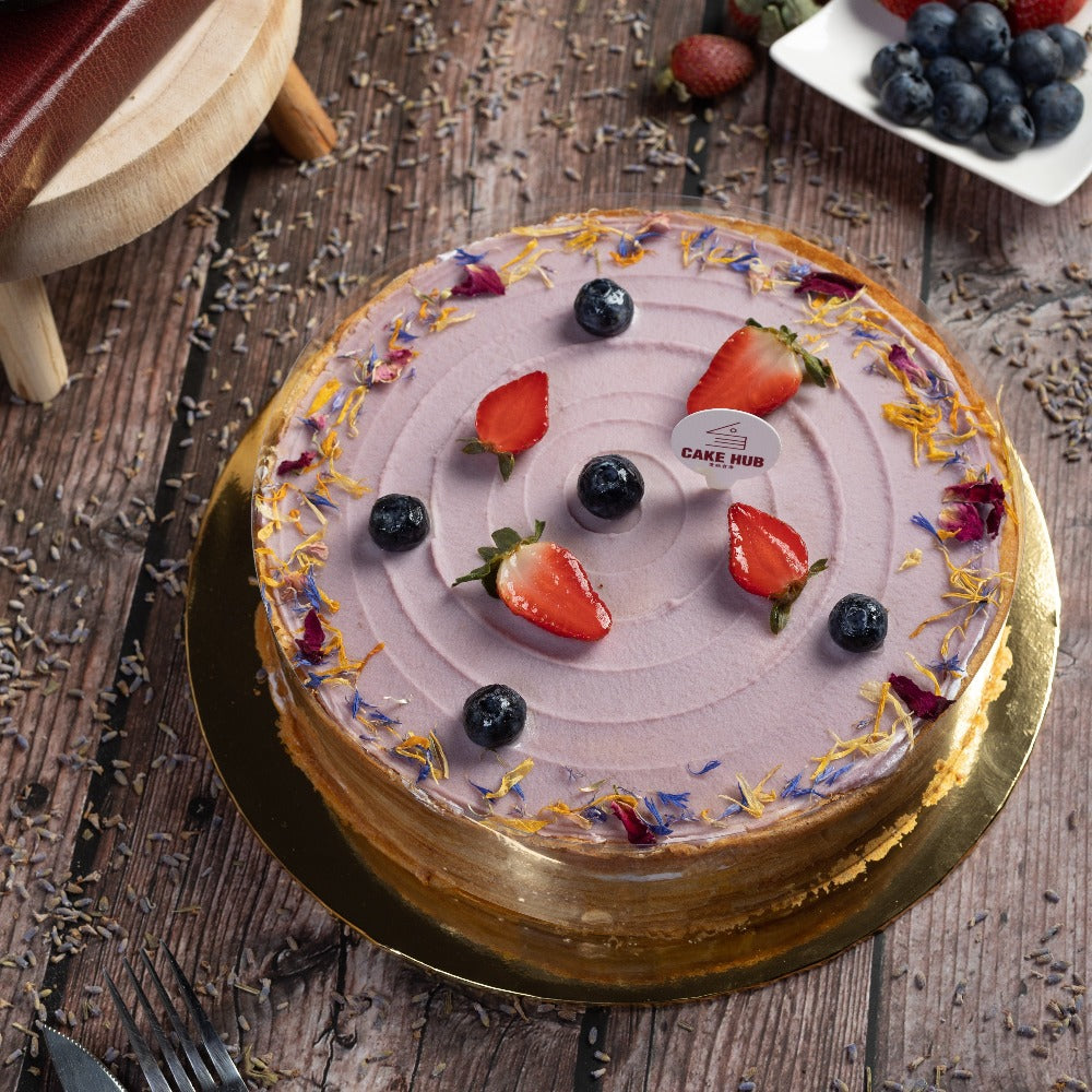Purple Yam Mille Crepe Cake (Klang Valley Delivery Only) Giftr