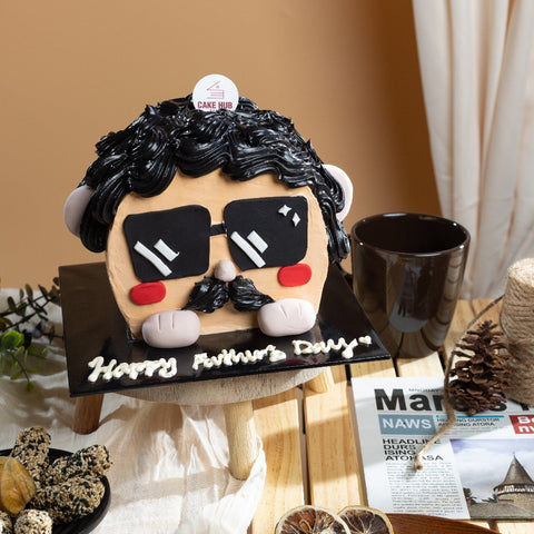 Cool Dad Cake (Klang Valley Delivery Only) - Father's Day Flowers & Gifts 2026