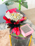 Flower Bouquet Chocolate Combo V1 (Kuantan Delivery Only)