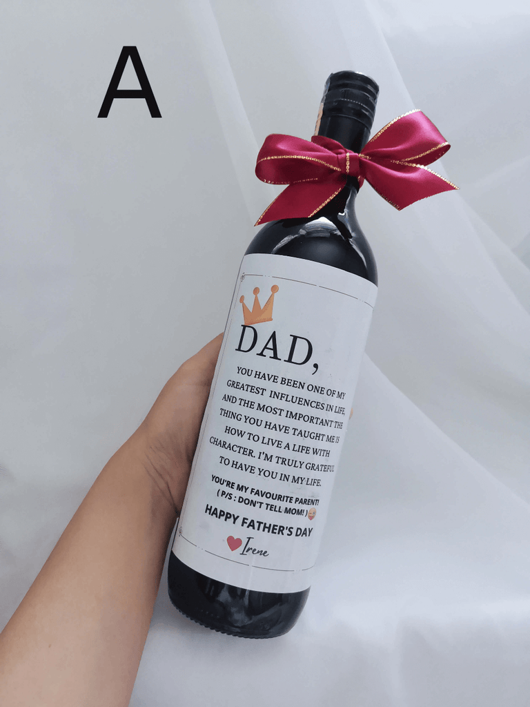 Father's Day 2024 Customized Wine (Klang Valley Delivery Only) Giftr