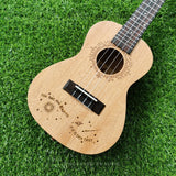 Personalised 23 Inch Concert Ukulele (Okoume Wood) | Nationwide Delivery