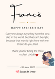 Father's Day 2026 Customized Wine (Klang Valley Delivery Only) - Father's Day Flowers & Gifts 2026