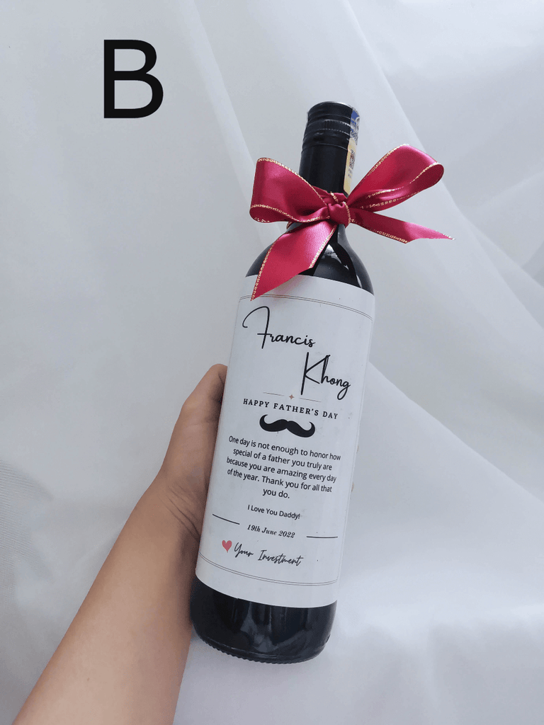 Father's Day 2024 Customized Wine (Klang Valley Delivery Only) Giftr