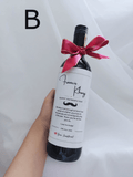 Father's Day 2026 Customized Wine (Klang Valley Delivery Only) - Father's Day Flowers & Gifts 2026