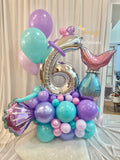 Mermaid Theme Balloon Marquee (Klang Valley Delivery Only)