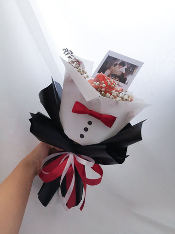 Tuxedo Money Bouquet (Klang Valley Delivery Only) - Gifts 2026 - Father's Day Flowers & Gifts 2026
