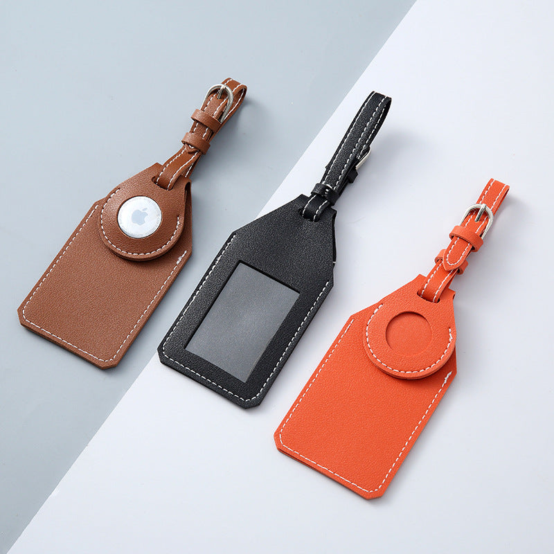 Personalised PU Leather AirTag Luggage Tag | Nationwide Delivery ...