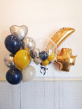 Signature Helium Bubble Balloon and Number Foil Balloon Set (Kuching Delivery Only)