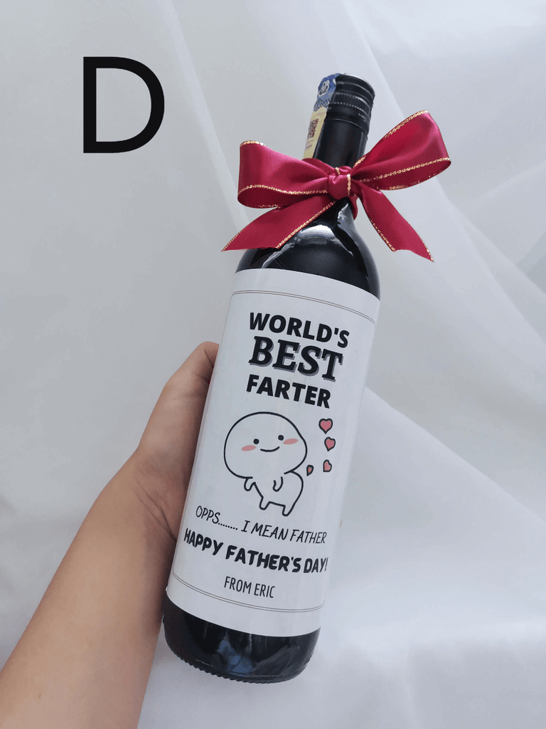 Father's Day 2024 Customized Wine (Klang Valley Delivery Only) Giftr