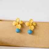 Flower Earrings Set of 5