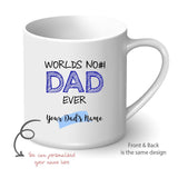 Personalised Mug World #1 Dad (3-5 Working Days)