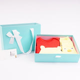 TeezBee Newest Member Boy - Baby Blue Text Gift Sets