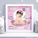 Little Princess 3d Cute Customized Photo Frame Gift Idea (Nationwide Delivery)