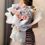 Cinderella Beyoutee Pastel Flower Bouquet (Klang Valley Delivery)