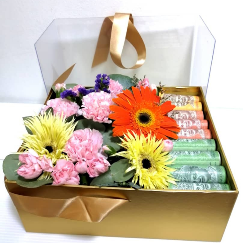 Sunny Flower Money Box (Kuantan Delivery Only)