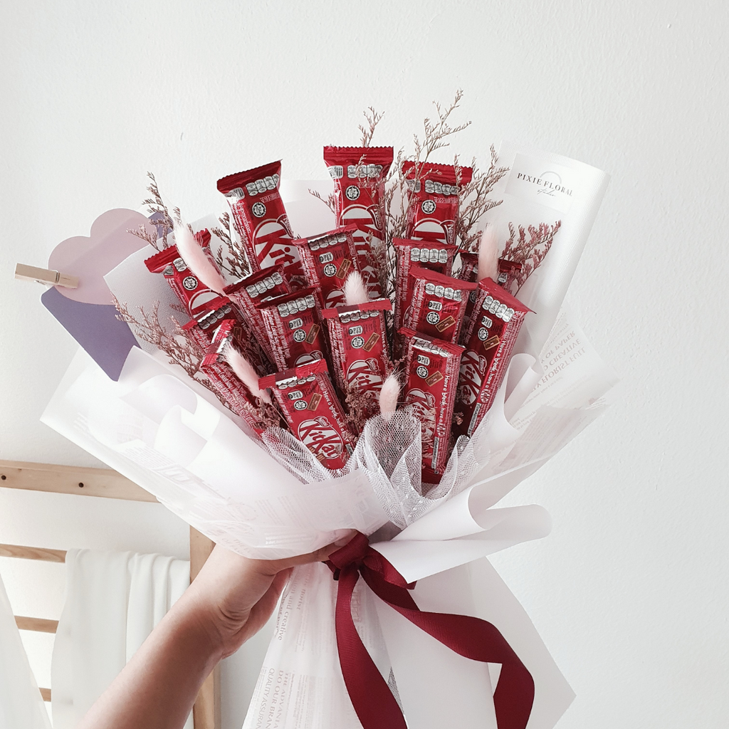 Kayla Kit Kat Chocolate Bouquet  | (Klang Valley Delivery)