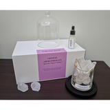 Cryscent Premium Crystal Aromatherapy with Clear Quartz Set (Nationwide Delivery)
