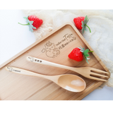 Mother's Day 2024 Personalised Food Tray With Utensils Set (Nationwide Delivery)