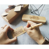 Personalised Wood Pen & Case - Father's Day Flowers & Gifts 2026