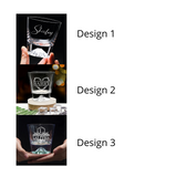 Personalised Name Engraved Mount Fuji Whisky Glass (Nationwide Delivery)