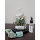 Cryscent Premium Crystal Aromatherapy with Amazonite Set (Nationwide Delivery)