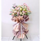 Garden Opening Artificial Flower Stand (Kuching Delivery Only)