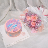 Dreamy Floral Cake Set (Kuching Delivery Only)