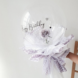 Olivia Flower Balloon Bouquet  | (Klang Valley Delivery)